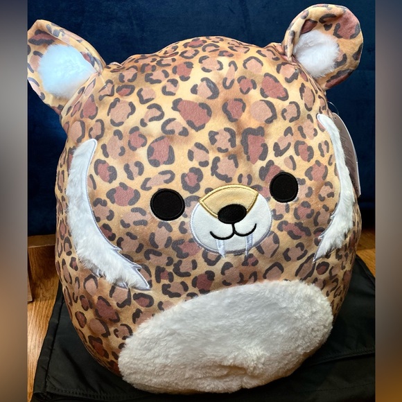 New Squishmallows Cherie Sabertooth Tiger 16 inch - Picture 1 of 2